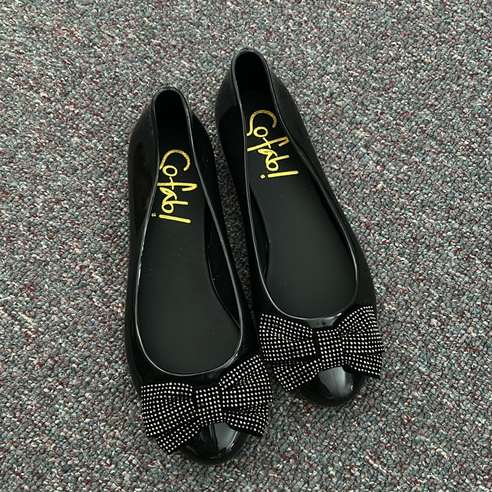 NEW So Fab! Jelly flat shoes